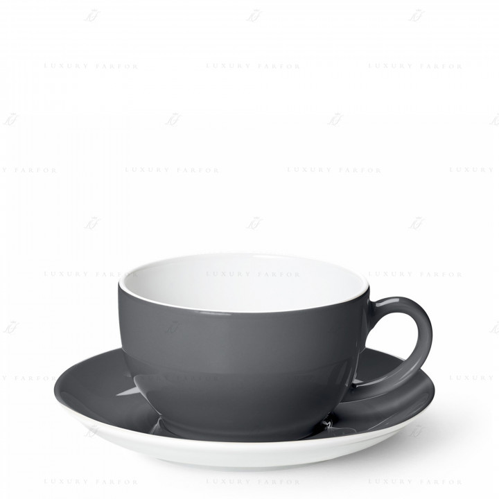 Чашка кофейная с блюдцем 0,25л коллекции Solid Color 