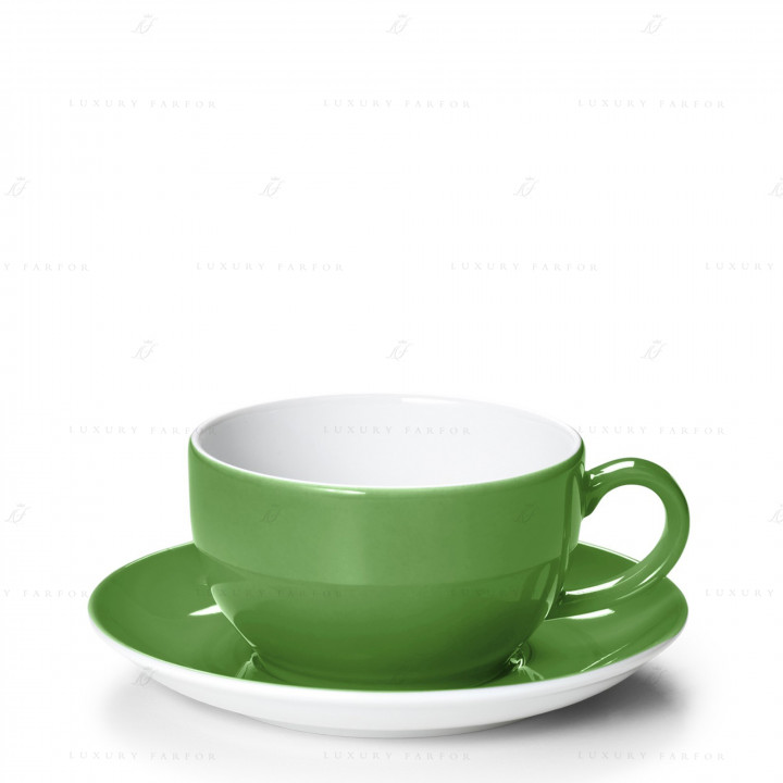 Чашка капучино с блюдцем 0,3л коллекции Solid Color 