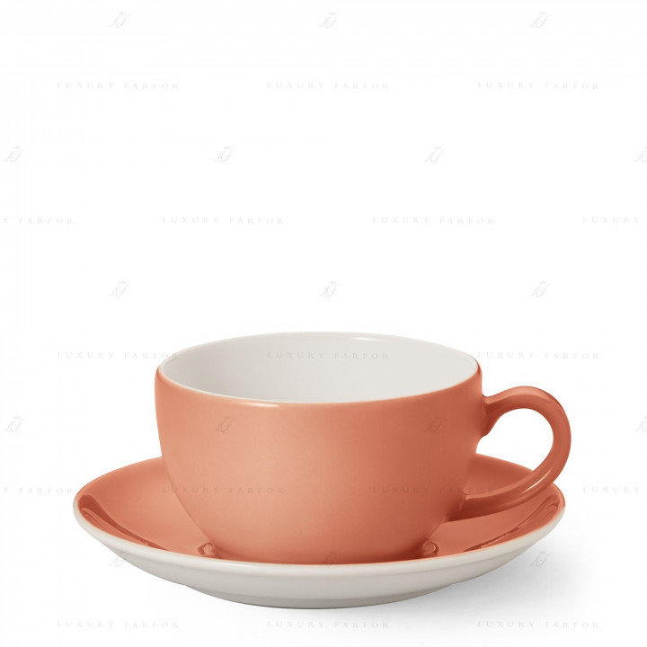 Чашка капучино с блюдцем 0,3л коллекции Solid Color 