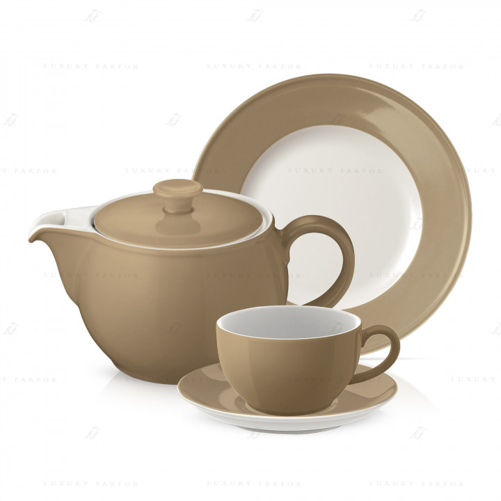 Чайный сервиз на 6 персон коллекции Solid Color 