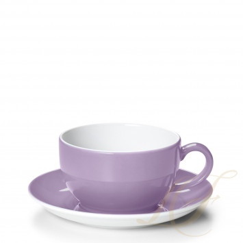 Чашка капучино с блюдцем 0,3л коллекции Solid Color 