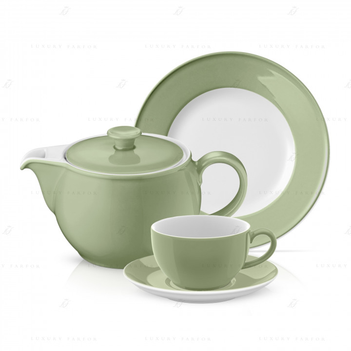 Коллекция Solid Color Khaki бренда Dibbern
