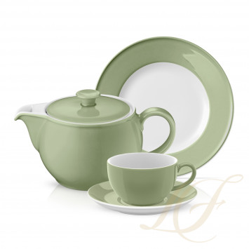 Чайный сервиз на 6 персон бренда Dibbern