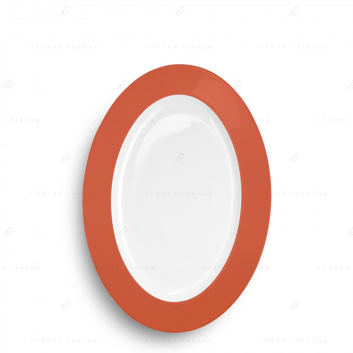 Блюдо овальное 33см коллекции Solid Color 