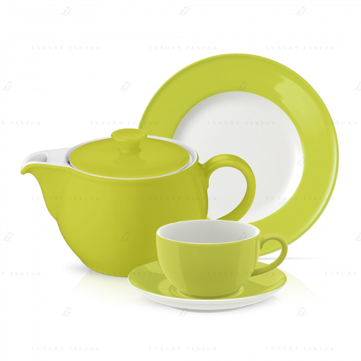 Чайный сервиз на 6 персон коллекции Solid Color 