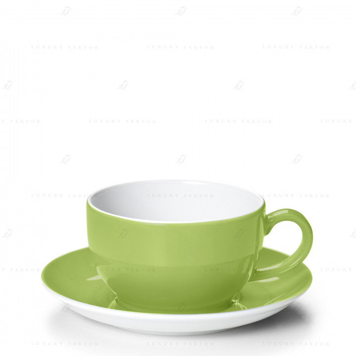 Чашка капучино с блюдцем 0,3л коллекции Solid Color 