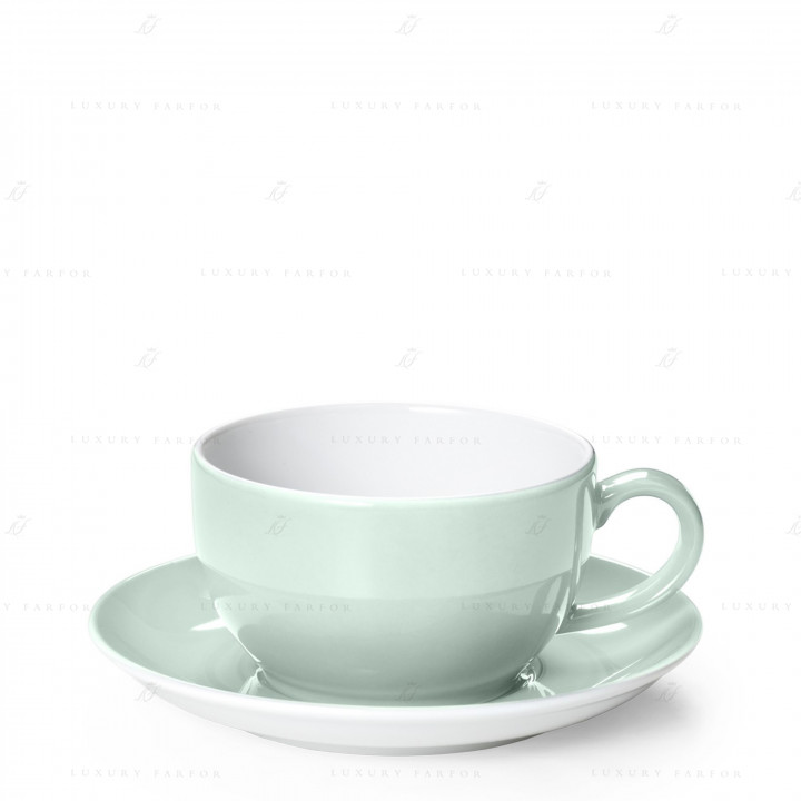 Чашка капучино с блюдцем 0,3л коллекции Solid Color 