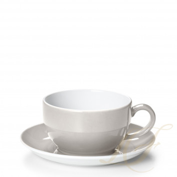 Чашка капучино с блюдцем 0,3л коллекции Solid Color 