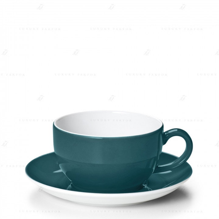 Чашка капучино с блюдцем 0,3л коллекции Solid Color 