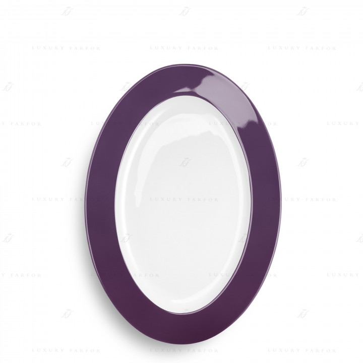 Блюдо овальное 33см коллекции Solid Color 