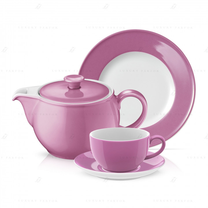 Чайный сервиз на 6 персон коллекции Solid Color 