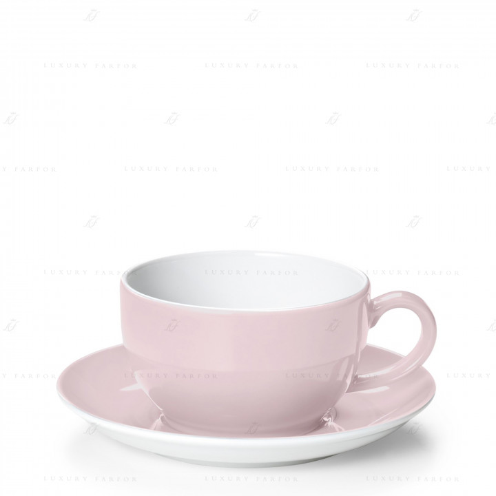 Чашка капучино с блюдцем 0,3л коллекции Solid Color 