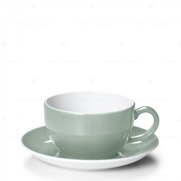 Чашка капучино с блюдцем 0,3л коллекции Solid Color 