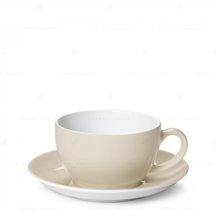 Чашка кофейная с блюдцем 0,25л коллекции Solid Color 