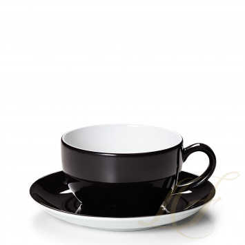 Чашка капучино с блюдцем 0,3л коллекции Solid Color 