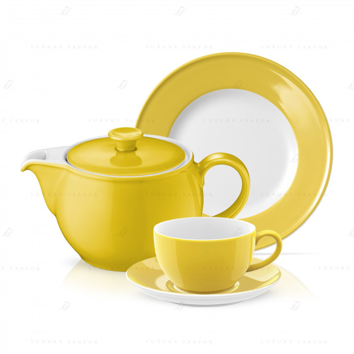 Чайный сервиз на 6 персон коллекции Solid Color 