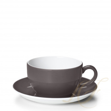 Чашка капучино с блюдцем 0,3л коллекции Solid Color 