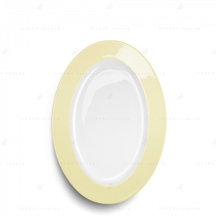 Блюдо овальное 33см коллекции Solid Color 