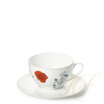 Чашка для завтрака с блюдцем 0,4л коллекции Summergarden бренда Dibbern