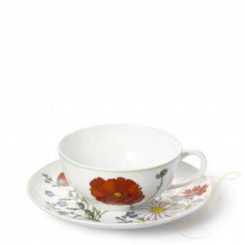Чашка чайная с блюдцем 0,2л коллекции Summergarden бренда Dibbern