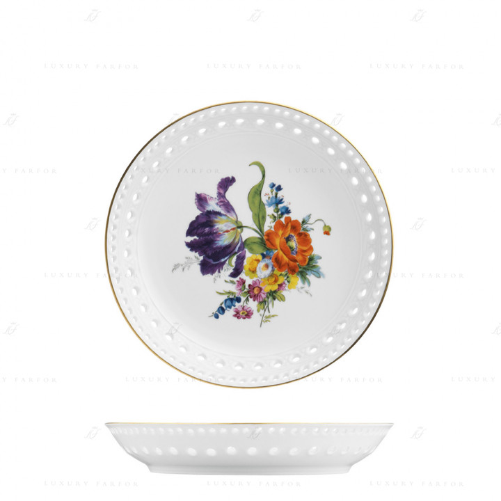 Корзинка 19см коллекции Alt-Fürstenberg Bunte Blume бренда Fürstenberg