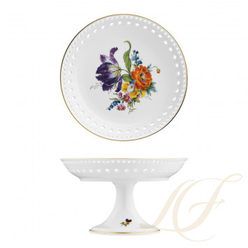 Корзинка на ножке 19см коллекции Alt-Fürstenberg Bunte Blume бренда Fürstenberg