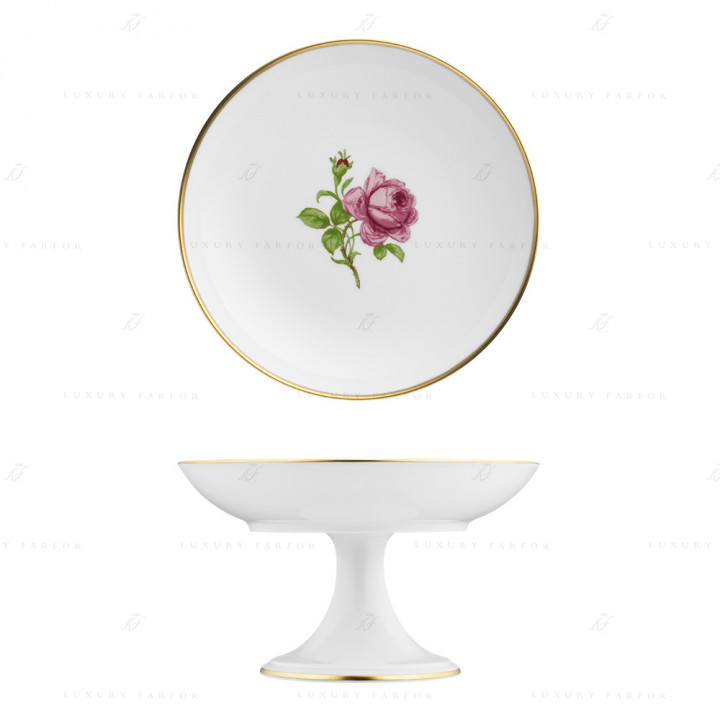 Чаша на ножке 19см коллекции Alt-Fürstenberg Rose бренда Fürstenberg