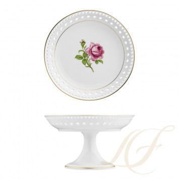 Корзинка на ножке 19см коллекции Alt-Fürstenberg Rose бренда Fürstenberg