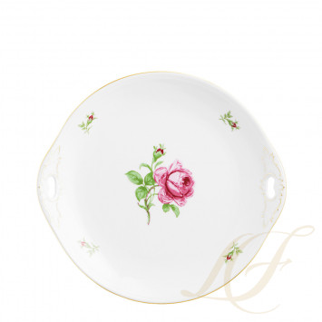 Блюдо для пирога круглое 28см коллекции Alt-Fuerstenberg Rose бренда Fürstenberg