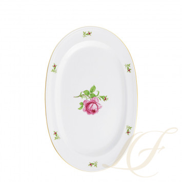 Блюдо овальное 38см коллекции Alt-Fuerstenberg Rose бренда Fürstenberg
