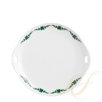 Блюдо для пирога круглое 28см коллекции Alt-Fürstenberg Schlossgarten бренда Fürstenberg