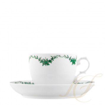 Чашка кофейная с блюдцем 0,17л коллекции Alt-Fürstenberg Schlossgarten бренда Fürstenberg