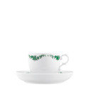 Чашка эспрессо с блюдцем 0,10л коллекции Alt-Fürstenberg Schlossgarten бренда Fürstenberg