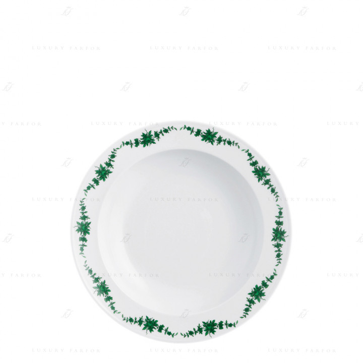 Тарелка суповая 21см коллекции Alt-Fürstenberg Schlossgarten бренда Fürstenberg