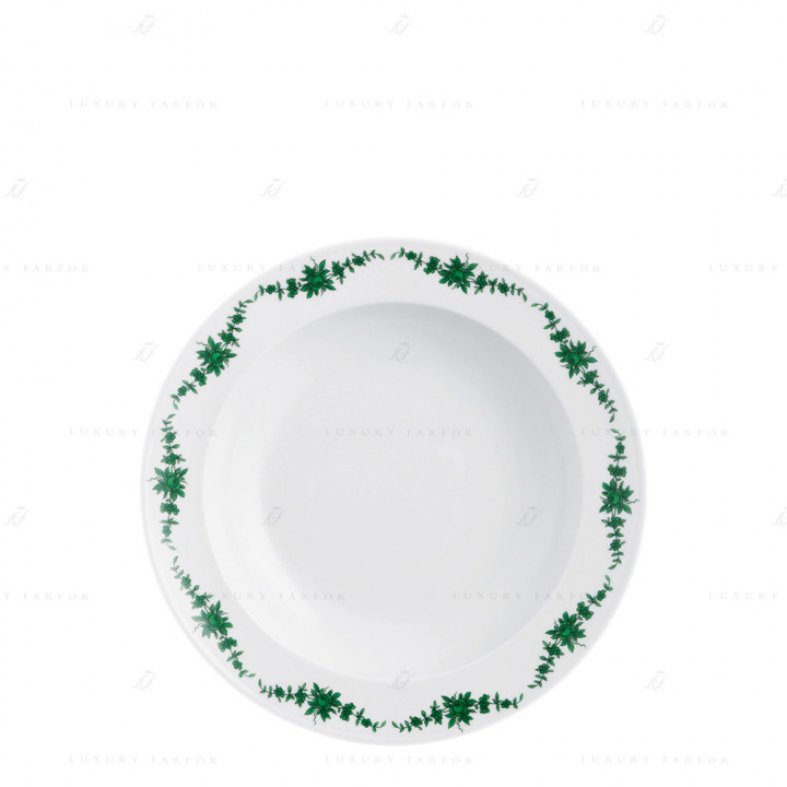 Тарелка суповая 23,5см коллекции Alt-Fürstenberg Schlossgarten бренда Fürstenberg