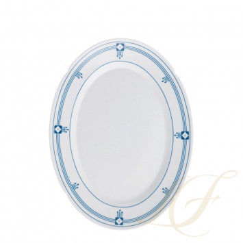 Блюдо овальное 35,5см коллекции Ariana Norma бренда Fürstenberg