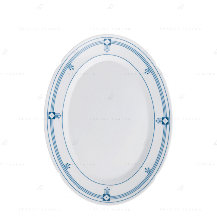 Блюдо овальное 35,5см коллекции Ariana Norma бренда Fürstenberg