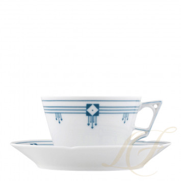 Чашка чайная с блюдцем 0,18л коллекции Ariana Norma бренда Fürstenberg