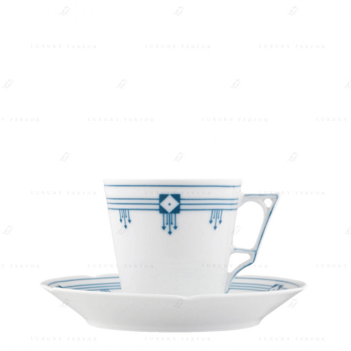 Чашка кофейная с блюдцем 0,18л коллекции Ariana Norma бренда Fürstenberg