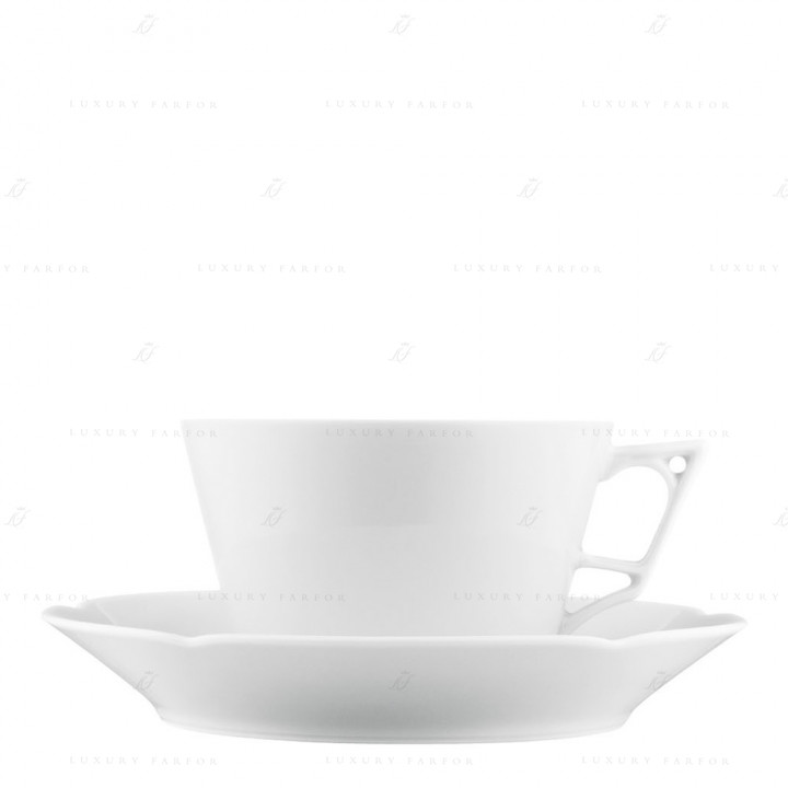 Чашка чайная с блюдцем 0,18л коллекции Ariana бренда Fürstenberg