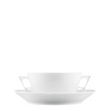 Чаша суповая с блюдцем 0,30л коллекции Ariana бренда Fürstenberg
