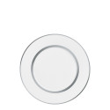 Тарелка закусочная 23см коллекции Carlo Dal Bianco Platino бренда Fürstenberg