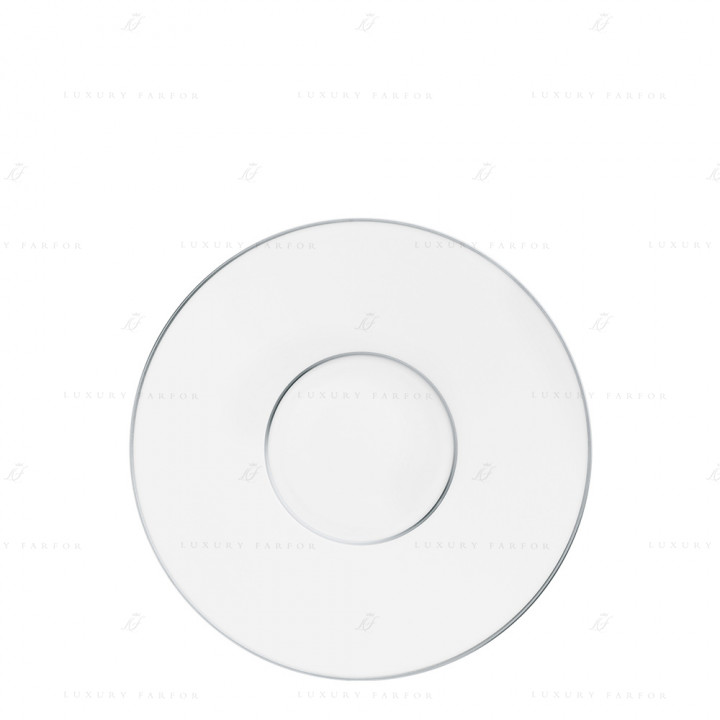 Тарелка гурман 23см коллекции Carlo Dal Bianco Platino бренда Fürstenberg