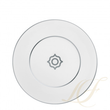 Тарелка гурман 29см коллекции Carlo Dal Bianco Platino бренда Fürstenberg