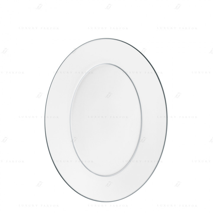 Блюдо овальное 32см коллекции Carlo Dal Bianco Platino бренда Fürstenberg