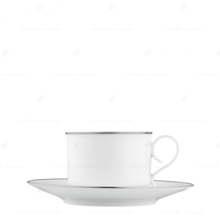 Чашка кофейная с блюдцем 0,20л коллекции Carlo Dal Bianco Platino бренда Fürstenberg