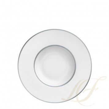 Тарелка для спагетти 26см коллекции Carlo Dal Bianco Platino бренда Fürstenberg