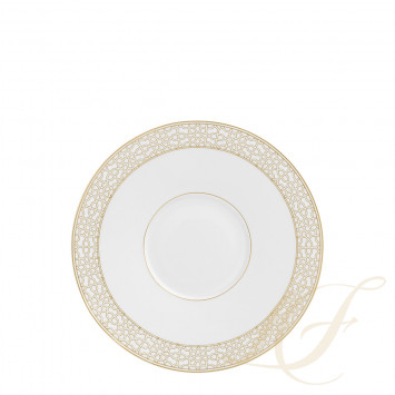 Тарелка гурман 23см коллекции Carlo dal Bianco Rajasthan бренда Fürstenberg