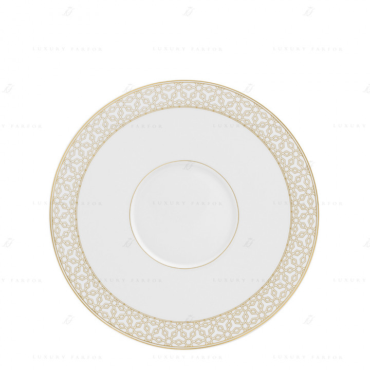 Тарелка гурман 29см коллекции Carlo dal Bianco Rajasthan бренда Fürstenberg
