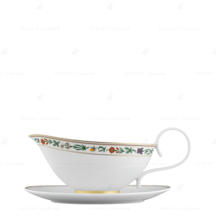 Соусник с подставкой 0,40л коллекции Carlo dal Bianco Rajasthan бренда Fürstenberg